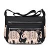 Bolso de Hombro para Mujeres de Mediana Edad, Bolso de Madre, Moda Estampado Casual, Gran Capacidad, Nailon, Más Vendido Transfronterizo, Bolso Cruzado para Mujeres