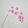 Flor artificial de alta calidad tacto Phalaenopsis decoración de habitación modelo para el hogar adornos de arreglo floral boda paisajismo flor falsa de plástico