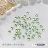 Pedras Strass de Fundo Plano Flor de Ameixa para Nail Art, Pequenas Flores Coloridas Brilhantes Decorações de Unhas, Unhas Brancas e Rosas, Strass K9 Atacado