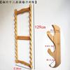 Soporte de Espada de Pared, Estante para Armas Blancas, Soporte para Cuchillos sin Taladro, Soporte de Pared para Flauta y Pipa, Soporte para Cañas de Pescar, Estante para Equipo de Pesca