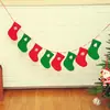 Banderines de Fieltro Temáticos de Navidad del Fabricante, Varios Estilos de Banderines Colgantes Combinados, Banderines Colgantes, Banderines de Fieltro, Banderines de Tirar, Decoraciones Colgantes