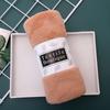 Toalla de forro polar coral en stock de fábrica toalla facial lisa absorbente toalla de regalo para el personal de bienestar de la empresa venta al por mayor