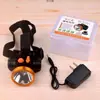 Linterna frontal LED con luz potente, recargable, ultrabrillante, linterna de mano con batería de litio, especializada para pesca, lámpara minera con duración de batería ultralarga