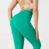 Calça Yoga Peach Butt Europeia e Americana Sem Costura para Mulheres, Legging Fitness de Cintura Alta Levanta Bumbum Outono e Inverno, Collant Esportivo de Alta Elasticidade