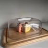Tapa Cuadrada de Acrílico de Grado Alimenticio para Cocina de Hotel, Servicio y Entrega de Comida, Tapa para Conservación de Alimentos, Tapa a Prueba de Polvo para Pasteles