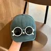 Gorro de Bebé Estilo Genial para Primavera y Verano con Gafas Desmontables, Ala Suave, Gorra de Béisbol para Niños y Niñas, Gorra de Sol de Moda para Salidas