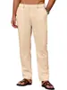 Pantalones Casuales Transpirables de Cordón para Hombre Amazon Transfronterizo Pantalones de Playa Transpirables de Verano 2023
