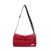 Nova bolsa transversal multicamadas, casual e versátil, bolsa de tecido portátil com múltiplos bolsos, bolsa de ombro resistente à água, porta-moedas leve