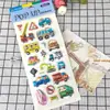Adesivos de bolha criativos 3D de desenho animado para crianças, adesivos para copo de vácuo, adesivos para mala, adesivos de recompensa para estudantes, atacado