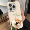 Ins Cachorro de delfín para funda de teléfono Apple 14ProMax iPhone13 resistente a caídas 12/11 lindo dibujos animados femenino