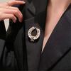 Corsage de Perlas Broche Espiga de Trigo Pin para Ropa Versátil de Alta Gama para Niña Mujer Accesorios Distintivos de Aleación Antiluz