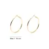 Pendientes para Mujer Lujo Ligero Gama Alta Moda Hebilla de Oreja Simple Venta al por Mayor Nicho Delicados Pendientes de Gama Alta Accesorios de Joyería Elegantes