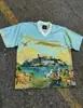 Sudadera con capucha y estampado clásico negro, Conjunto de pantalón de chándal de siete colores, Isla del Diablo Barco Hip-Hop Popular Transfronterizo