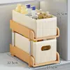Estante de Almacenamiento Debajo del Fregadero, Gabinete de Almacenamiento para Tocador de Baño, Estante Deslizable para Gabinete de Cocina