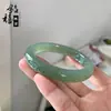 Brazalete de Jade Natural para Mujer Tipo Hielo Transparente Agua Dongling Brazalete de Jade Brazalete de Jade Hetian Brazalete de Jade Verde Cuarcita