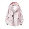 26188 Transmisión en Vivo Más Vendido Mismo Estilo Chaqueta de Pareja Cortavientos Impermeable Chaqueta de Montañismo Chaqueta Exterior para Hombre