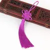 Calendário de Nó Chinês Feito à Mão Nº 5, Peças 6, Nó Chinês, Pingente de Borla para Presente Estilo Chinês Atacado para Casamentos