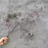 Ramo de Gipsófila Artificial, Decoración de Flores Secas con Gradiente Rosa-Morado, Adorno para Sala de Estar y Mesa de Comedor, Venta al por Mayor de Flores Artificiales