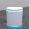 Soporte de Exhibición Pintado, Plataforma Luminosa para Drones, Purificador de Agua, Inodoro, Redondo, Cuadrado, Soporte de Exhibición Hexagonal, Vitrina