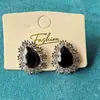 Pendientes Europeos y Americanos de Zirconia Gota de Agua 2025 Nuevo Estilo Popular Pendientes Exquisitos Personalizados Moda Accesible Lujo Pendientes de Gama Alta
