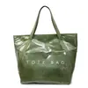 Suministro Exclusivo Transfronterizo de Bolsas Tote Grandes Simples con Estampado de Letras, Bolsos Cruzados Casuales Personalizados, Bolsos de Mujer para Viajes Diarios con Texto y Logo Estampados