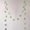 Guirnalda de Papel Redonda con Purpurina y Espejo de 4m de Largo Decoración para Fiesta de Cumpleaños Guirnalda Redonda de Papel Guirnalda Redonda de Papel Oro Rosa