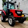 Tractor Todo Terreno de Cuatro Ruedas Luoyang Wannianhong 804 Cambio Shuttle Fondo Plano Tracción en las Cuatro Ruedas Labranza Rotocultor