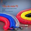 Tubo de mola PU traqueal telescópico tubo de mola espiral mangueira de pressão de ar PU16 * 12 8*5 tubo de mola para compressor de ar