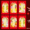 Fabricante Ruixiang 2027 Sobres Rojos Vietnamitas para el Festival de Primavera Nuevo Estilo de Dibujos Animados Creativo Año del Cabra Zodiaco Bolsas de Sobres Rojos de Año Nuevo