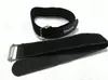 Gancho de hebilla de hierro de múltiples especificaciones de nailon negro y cinta de velcro con cinta de velcro autoadhesiva de respaldo se puede hacer como muestra