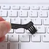 En stock eléctrico multifuncional limpieza pequeño cepillo teclado de computadora limpieza eliminación de polvo pequeño cepillo plástico codo cepillo de limpieza
