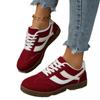 2025 Moda Esportiva Casual com Cadarço para Mulheres Europeias e Americanas Calçados para Uso Externo Venda Cruzada Dropshipping