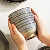 Juego Vintage de Vajilla Cerámica de Alta Calidad Bajo Vidriado para Uso Doméstico: Tazones, Platos, Platos hondos, Platos de cena, Cucharas y Platillos