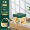 Caja de embalaje exterior para caja de regalo Zongzi Festival del Bote del Dragón hotel negocios creativa caja de papel huevo de pato salado portátil regalo caja vacía venta al por mayor