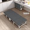 Atacado de fábrica cama dobrável de escritório de quatro dobras cama de solteiro cama simples para casa cama de acampamento cama para pausa para o almoço cama reclinável