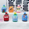 Simulación Llavero Colgante Pepsi Cola Botella Sprite Llavero para Coche RIO Pareja Colgante para Bolso Muñeca