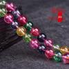 Yunran vidro multicolorido pipoca Cristal semi-acabado jóias com miçangas diy pulseira artesanal material solta contas acessórios