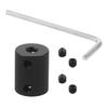 Accesorios de soporte para cámara con cabezal esférico de aleación de aluminio de 1/4 de pulgada y tornillo de 13/15/17/20 mm, brazo mágico de conversión de cabezal esférico