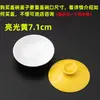 1 pieza se vende individualmente gaiwan de porcelana blanca alta pintado a mano para preparar té tapa roja tetera de porcelana azul y blanca juego de té gongfu de porcelana blanca accesorios
