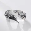 Colección de Venta Caliente Transfronteriza Anillo Único Serie Animal Todos los Seres Tienen Espíritu Diseño Novel Sentido de la Personalidad Anillo para Dedo Abrible