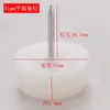 Nail de nylon espesso para móveis, tapete de plástico para unhas dos pés, unha dos pés à prova de umidade, unha do pé do sofá, fundo redondo, unha do pé do armário