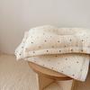 Toalla de gasa de algodón puro de Amazon, manta de hilo de doble capa, clase A, manta para la siesta del bebé, toalla de baño absorbente, estilo Ins, transfronterizo