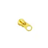 Tirador de cremallera YKK genuino No. 5 tiradores metálicos largos y cortos, tirador de trompa de elefante, tirador de cremallera no bloqueable para bolsas y bolsos YKK