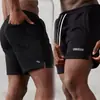 Pantalones Cortos Europeos y Americanos de Venta Caliente Transfronterizos, Pantalones Cortos Deportivos Transpirables para Correr para Hombre, Pantalones Cortos Casuales de Verano para Fitness Callejero, Modernos