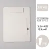 Portapapeles para Archivo A4 Bloc de Escritura para Estudiantes Clip de Tablero Duro Clip para Pad de Oficina Clip para Documentos Clip para Menú Caja de Regalo