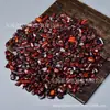Pedra do Sangue Natural Cascalho Cristal Desmagnetizado Enfeites Jaspe Vermelho Pedra Bruta para Buda Sete Tesouros Aquário Vaso de Flores Pedra de Paisagismo