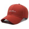 Gorra de béisbol de primavera y otoño 2024, nueva gorra de béisbol de moda para hombre con letras pequeñas, gorra de estilo coreano para mujer, gorra para todo tipo de partidos, gorra para el sol al aire libre