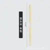 Palillos de Bambú Desechables con Diseño de Barbacoa para Cocina de Sushi, Doble Punta, Fabricante de Comida para Llevar, Palillos Japoneses al por Mayor