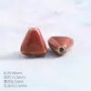 Venta al por mayor de fábrica material con cuentas diy esmalte floral cuentas triangulares cuentas con forma accesorios colgante collar tejido retro