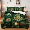 Juego de Cama de Tres Piezas Shein Temu St. El Juego de Cama Decorativo de Tres Piezas de Patrick Se Puede Emitir Jit